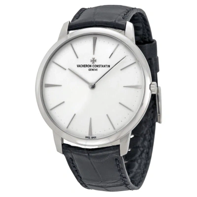 Vacheron Constantin Patrimony Grand Taille White Gold Men's Watch 81180000g-9117 In Metallic