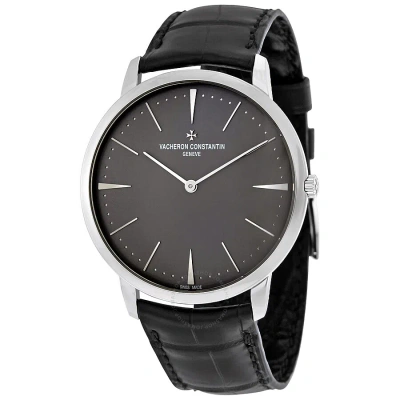 Vacheron Constantin Patrimony Platinum Men's Watch 81180/000p-9539 In Black