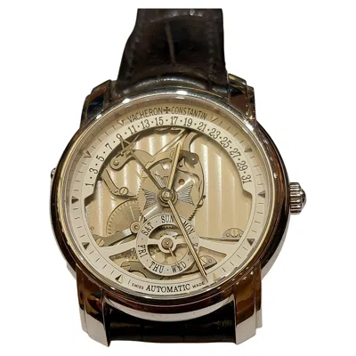 Pre-owned Vacheron Constantin Platinum  Skeleton Watch, Automatic, Les Historique, Limited In Multi