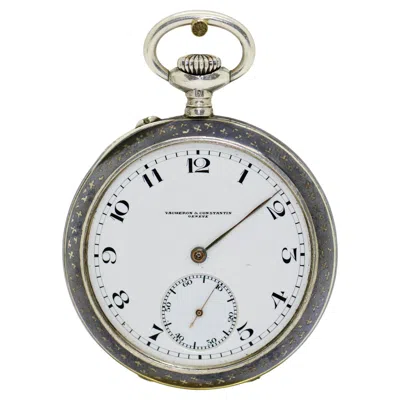 Pre-owned Vacheron Constantin Pocket Watch 900 Silver In Multi