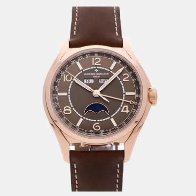 Pre-owned Vacheron Constantin Fiftysix Complete Calendar 4000e/000r-b065 40 Mm