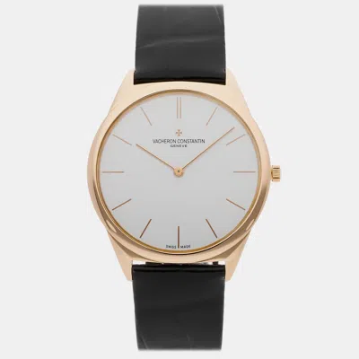 Pre-owned Vacheron Constantin Historiques Ultra Fine 33155/000r-9588 Manual Winding 36 Mm In Silver