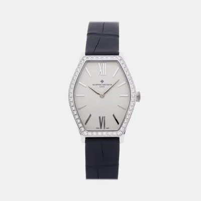 Pre-owned Vacheron Constantin Malte 25530/000g-9741 In Silver