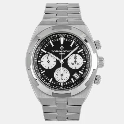 Pre-owned Vacheron Constantin Overseas Chronograph 5500v/110a-b481 Automatic 42 Mm In Black