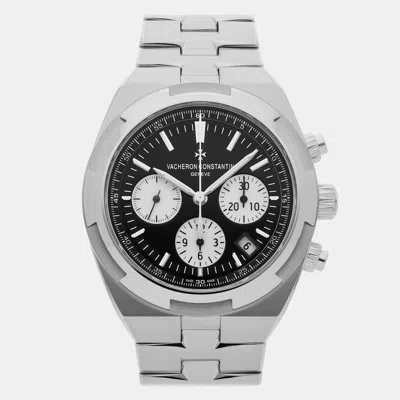 Pre-owned Vacheron Constantin Overseas Chronograph 5500v/110a-b481 In Black