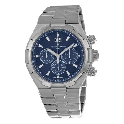 Vacheron Constantin Overseas Chronograph Blue Dial Men's Watch 49150/b01a-9745 In White