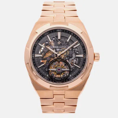 Pre-owned Vacheron Constantin Overseas Tourbillon 6000v/110r-b934