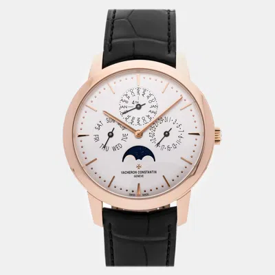 Pre-owned Vacheron Constantin Patrimony 43175/000r-9687