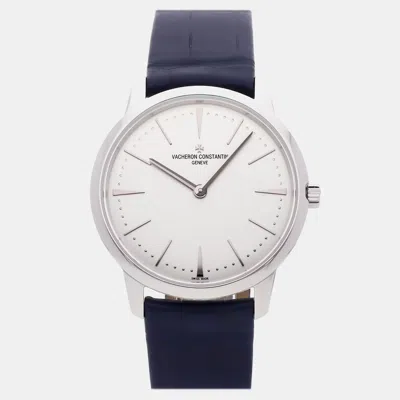 Pre-owned Vacheron Constantin Patrimony 81530/000g-9681 In Silver
