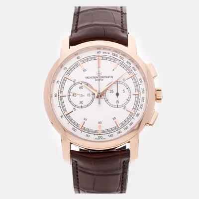 Pre-owned Vacheron Constantin Patrimony Traditionnelle Chronograph 47192/000r-9352 42 Mm