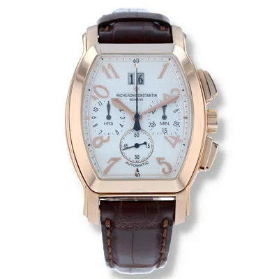 Vacheron Constantin Royal Eagle Chronograph Automatic White Dial Unisex Watch 49145 In Brown