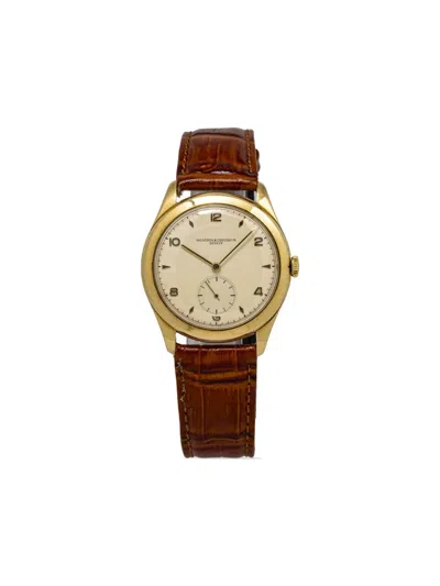 Pre-owned Vacheron Constantin  Vintage 36mm In Neutrals