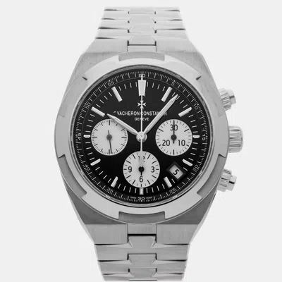 Pre-owned Vacheron Constantin Overseas Chronograph 5500v/110a-b481 In Black