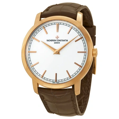 Vacheron Constantin Traditionnelle 18kt Rose Gold Automatic Men's Watch 43075000r-9737 In Neutral