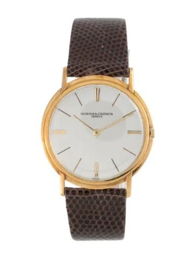 Pre-owned Vacheron Constantin Ultra Thin Watch In Multicolor