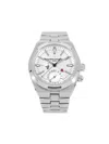 Vacheron Constantin Unworn Overseas Dual Time 41mm In Silver