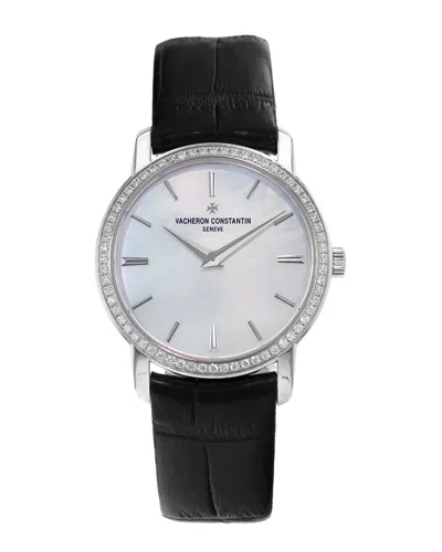 Pre-owned Vacheron Constantin Women's Patrimony Diamond Watch, Circa 2016 (authentic  Pre-loved)