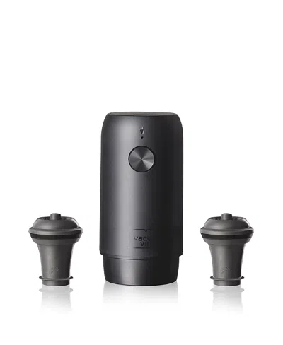 Vacu Vin Electric Wine Saver, Set Of 3 In Black