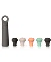 Vacu Vin Wine Saver Loop And Stopper Bundle In Graphite