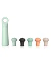 Vacu Vin Wine Saver Loop And Stopper Bundle In Jade