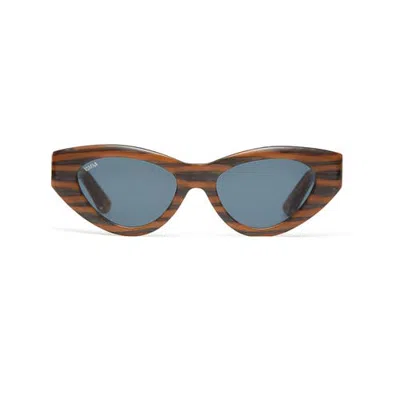 Vada Catfish Sunglasses In Brown