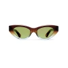 Vada Catfish Sunglasses In Brown