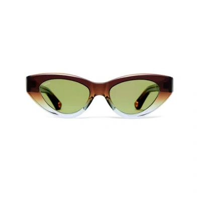 Vada Catfish Sunglasses In Brown