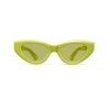 Vada Catfish Sunglasses In Green