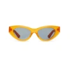 Vada Catfish Sunglasses In Yellow