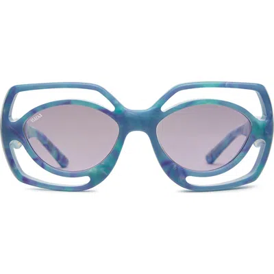 Vada Futuro Sunglasses In Blue