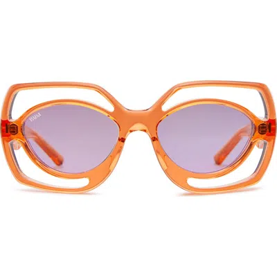 Vada Futuro Sunglasses In Orange