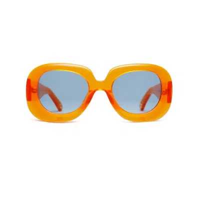 Vada Leon Sunglasses In Orange