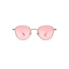 Vada Orb Sunglasses In Gold