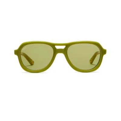 Vada Ozark Sunglasses In Green