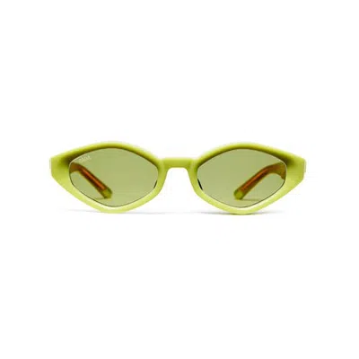 Vada Siren Sunglasses In Green