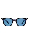 Vada Trance Lucid Square-frame Sunglasses In Black