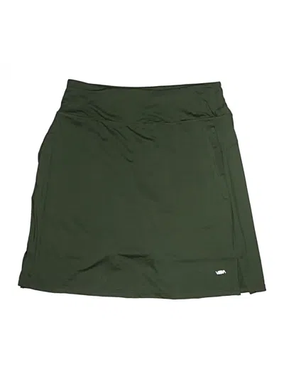 Pre-owned Vaddia Active Skort In Green
