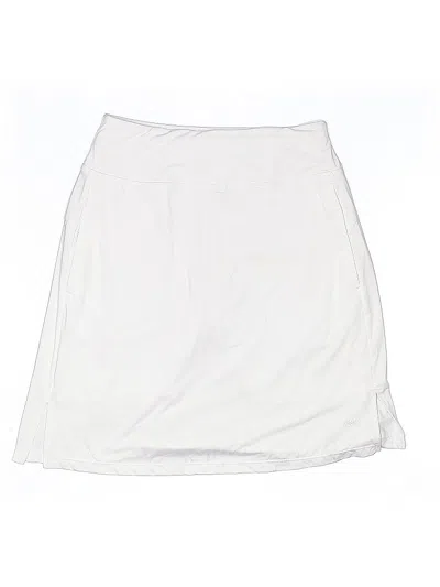 Pre-owned Vaddia Active Skort In White