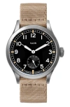 Vaer C5 Dirty Dozen Nylon Strap Watch, 40mm