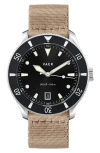 Vaer Ds2 Meridian Navy Solar Watch, 39mm