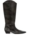 Vagabond 40mm Cassie Pointed-toe Knee-high Boots In Black