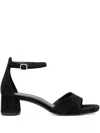 Vagabond 45mm Anni Ankle-strap Block-heel Sandals In Black