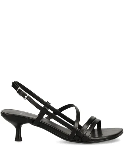 Vagabond 47mm Jonna Slingback Sandals In Black