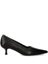 Vagabond 47mm Lykke Pointed-toe Kitten-heel Pumps In Black