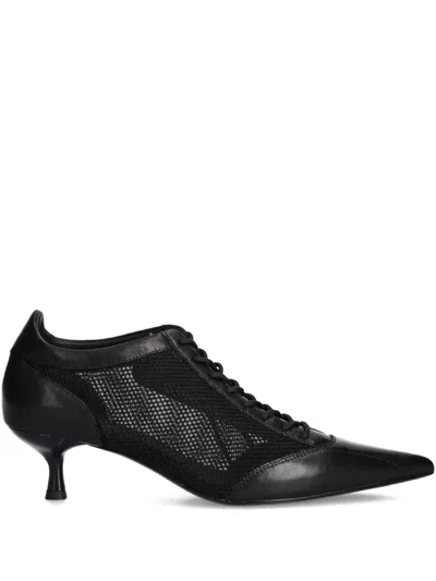 Vagabond 47mm Lykke Pointed-toe Mesh Pumps In Black