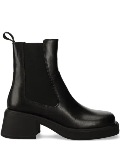 Vagabond 50mm Dorah Ankle Boots In Black