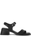 Vagabond 53mm Ines Ankle-strap Block-heel Sandals In Multi
