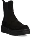 Vagabond 55mm Elastic-panel Platform Chelsea Boots In Black