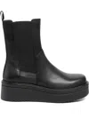 Vagabond 55mm Tara Platform Boots In Black