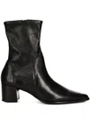 Vagabond 57mm Giselle Pointed-toe Ankle Boots In Black